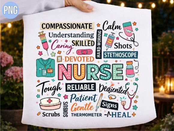 Download Compassionate Nurse Nursing Words PNG - Words Collection