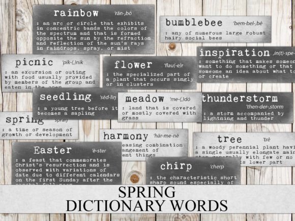 Download Ink Saver Spring Dictionary Words - Words Collection