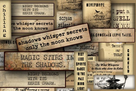 Download Halloween Words Phrases - Words Collection